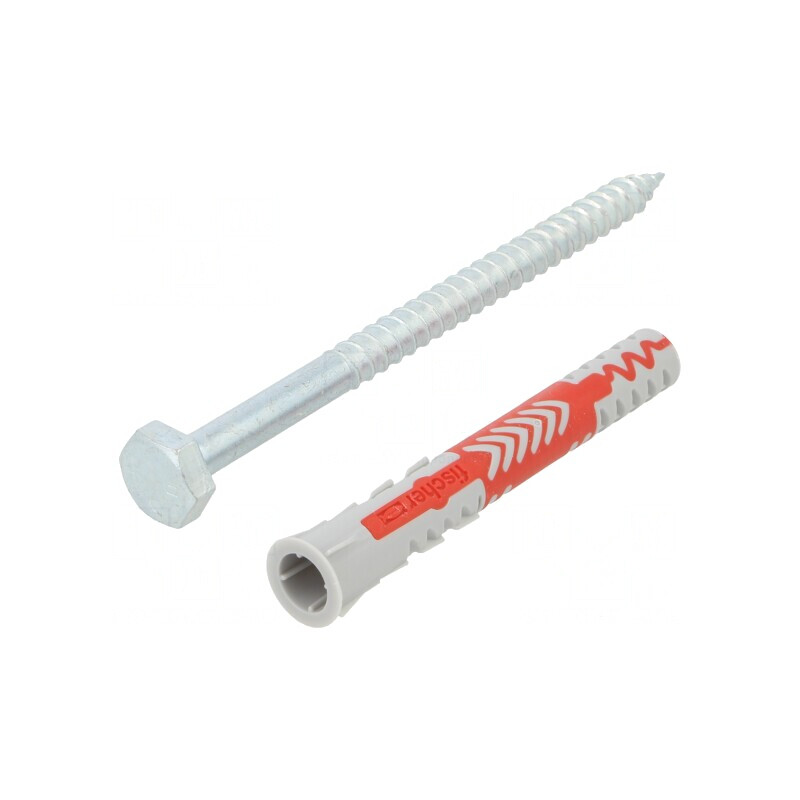 Plastic Anchor with Screw 10x80mm - 10pcs | Electronic-mag.ro | Componente Electronice Plastic Anchor with Screw 10x80mm - 10pcs | Electronic-mag.ro | Componente Electronice