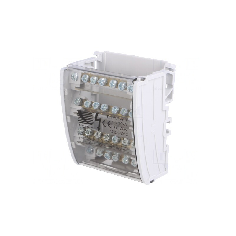 Bloc de distribuție terminal cu șurub 500V | Electronic-mag.ro | Componente Electronice Bloc de distribuție terminal cu șurub 500V | Electronic-mag.ro | Componente Electronice
