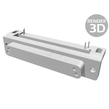 D-Sub 37-PIN Soclu Mamă 90° THT UNC 4-40 | Electronic-mag.ro | Componente Electronice