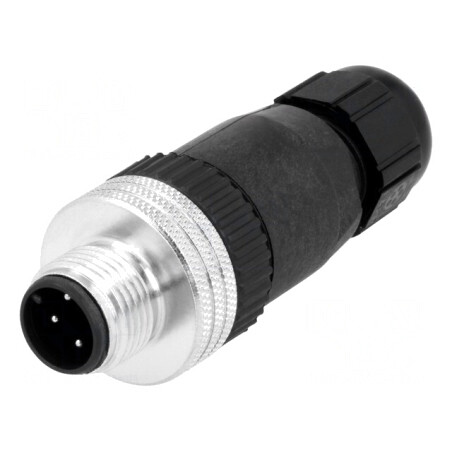 Mufă M12 4 PIN tată DeviceNet/CANopen IP67 pe cablu | Electronic-mag.ro | Componente Electronice