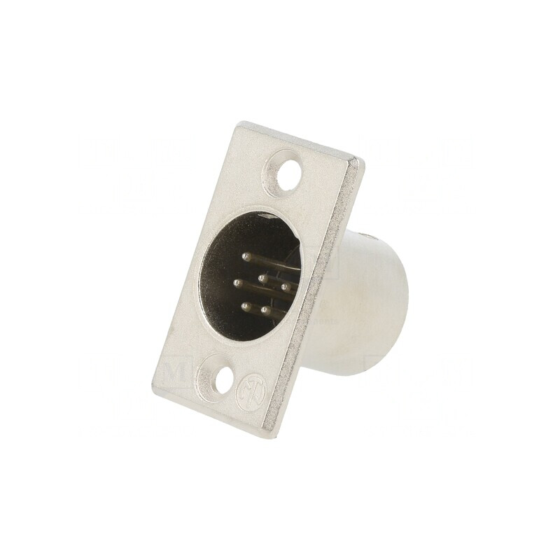 Conector XLR Tată Drept Lipire Argint 7.5A | Electronic-mag.ro | Componente Electronice Conector XLR Tată Drept Lipire Argint 7.5A | Electronic-mag.ro | Componente Electronice