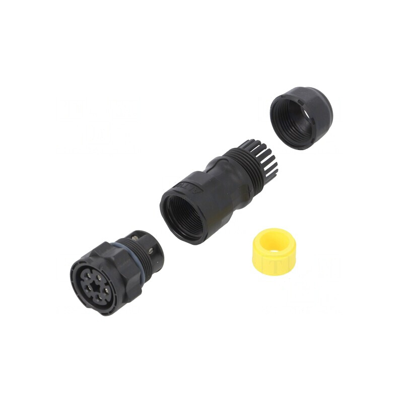 Conector Circular Mamă cu Șurub PIN 5 X-Lok | Electronic-mag.ro | Componente Electronice