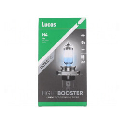 Lămpi auto H4 12V 60/55W 150% Alb x2 | Electronic-mag.ro | Componente Electronice