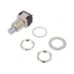 Comutator DPDT 6A/125VAC 6A/6VDC MPG 206 R | Electronic-mag.ro | Componente Electronice