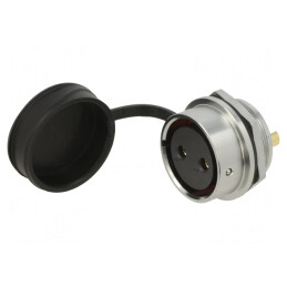 Soclu SA28 mamă 2 PIN IP67 50A 500V 10mm2 | Electronic-mag.ro | Componente Electronice
