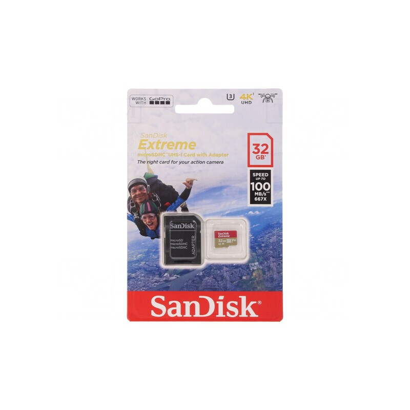Card de memorie Extreme A1 pentru GoPro 32GB | Electronic-mag.ro | Componente Electronice