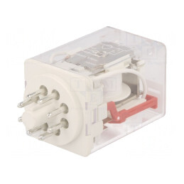 Releu electromagnetic DPDT 24VAC 10A | Electronic-mag.ro | Componente Electronice