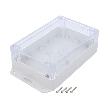 Carcasă Universală ABS Gri Deschis 120x180x60mm | Electronic-mag.ro | Componente Electronice