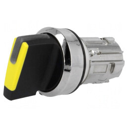 Comutator Rotativ 22mm IP67 Galben | Electronic-mag.ro | Componente Electronice