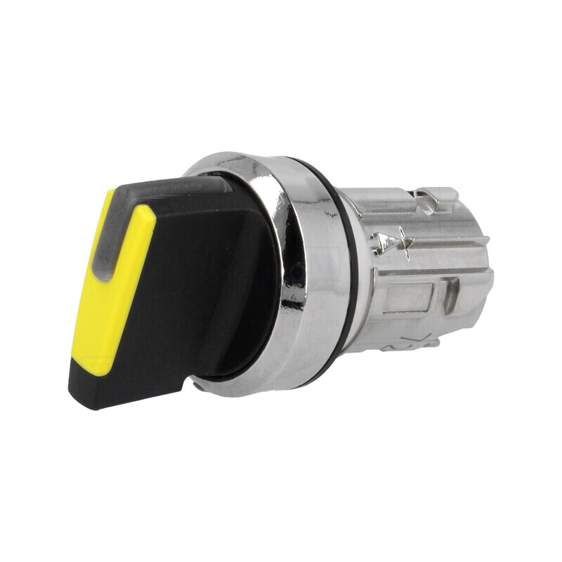 Comutator Rotativ 22mm IP67 Galben | Electronic-mag.ro | Componente Electronice