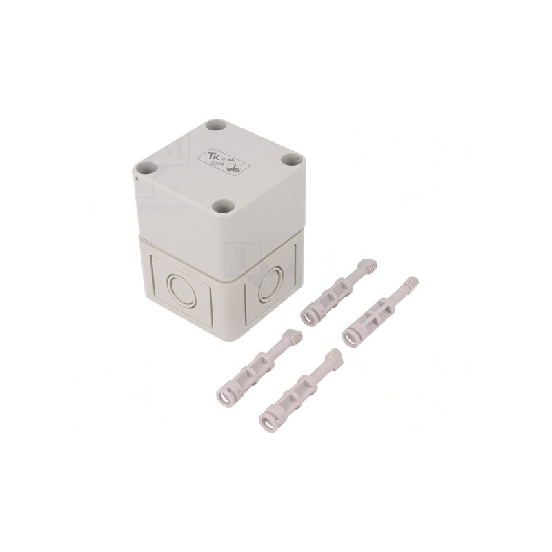 Carcasă Universală 65x65x81mm Metrice | Electronic-mag.ro | Componente Electronice