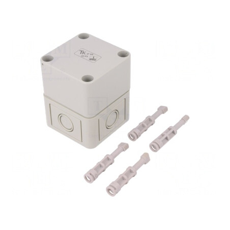 Carcasă Universală 65x65x81mm Metrice | Electronic-mag.ro | Componente Electronice