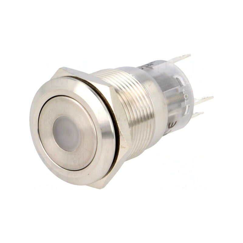 Comutator anti-vandalism 2 poziții SPDT 0,5A 220VAC 1A 24VDC | Electronic-mag.ro | Componente Electronice