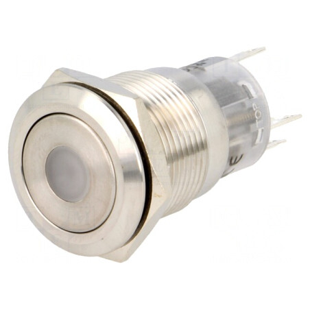 Comutator anti-vandalism 2 poziții SPDT 0,5A 220VAC 1A 24VDC | Electronic-mag.ro | Componente Electronice