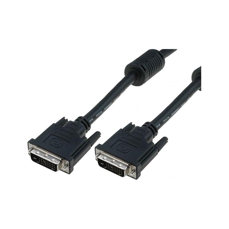 Cablu dual link DVI-D 5m negru | Electronic-mag.ro | Componente Electronice Cablu dual link DVI-D 5m negru | Electronic-mag.ro | Componente Electronice