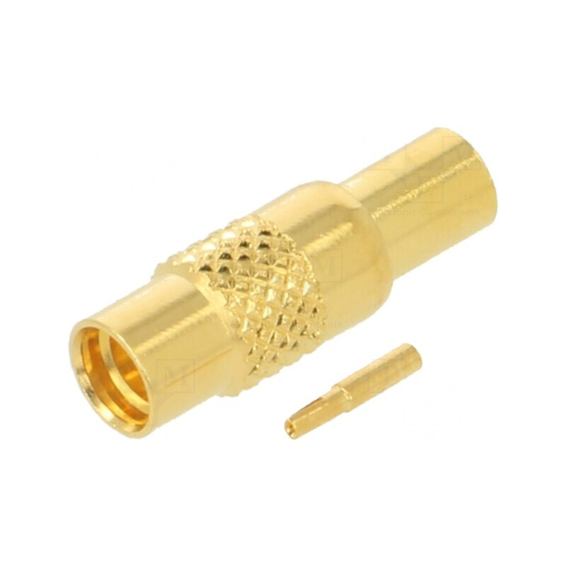 Mufă MMCX Mamă Drept 50Ω Lipire PTFE Aurit | Electronic-mag.ro | Componente Electronice Mufă MMCX Mamă Drept 50Ω Lipire PTFE Aurit | Electronic-mag.ro | Componente Electronice