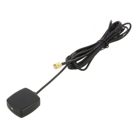 Antena GNSS GPS Magnetică cu Cablu | Electronic-mag.ro | Componente Electronice