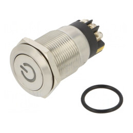 Comutator Anti-Vandalism SPDT 3A 220VAC 5A 24VDC IP65 | Electronic-mag.ro | Componente Electronice
