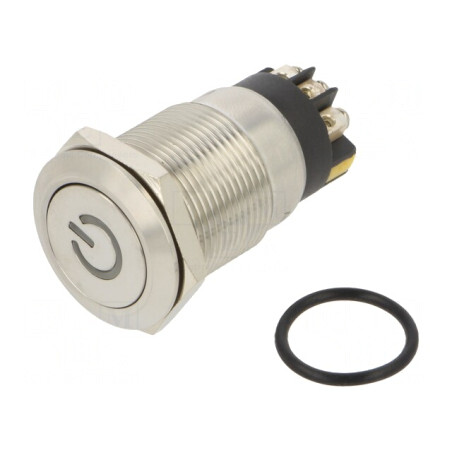 Comutator Anti-Vandalism SPDT 3A 220VAC 5A 24VDC IP65 | Electronic-mag.ro | Componente Electronice