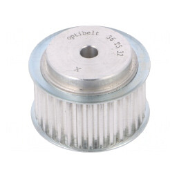 Roată de curea aluminiu T5 25mm 50,1mm | Electronic-mag.ro | Componente Electronice