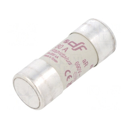 Siguranță AR 80A 690V 700V 22x58mm | Electronic-mag.ro | Componente Electronice