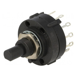 Comutator Rotativ 3 Poziții 2,5A 125VAC | Electronic-mag.ro | Componente Electronice