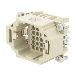 Conector HDC Inserturi Contact Tată Heavy Mate DD | Electronic-mag.ro | Componente Electronice
