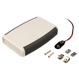 Carcasă Universală Gri ABS 79x117x24mm | Electronic-mag.ro | Componente Electronice