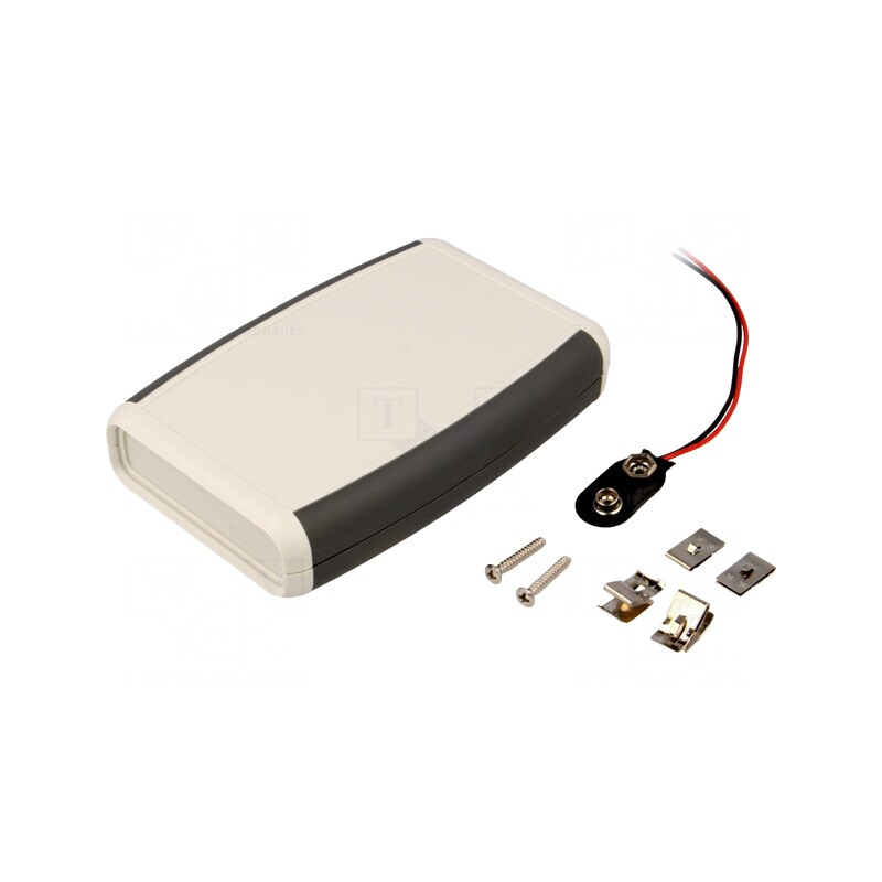 Carcasă Universală Gri ABS 79x117x24mm | Electronic-mag.ro | Componente Electronice