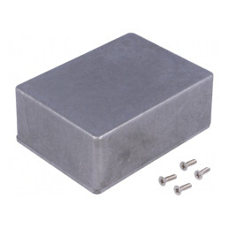 Carcasă Universală Aluminiu IP54 82x111x40mm | Electronic-mag.ro | Componente Electronice