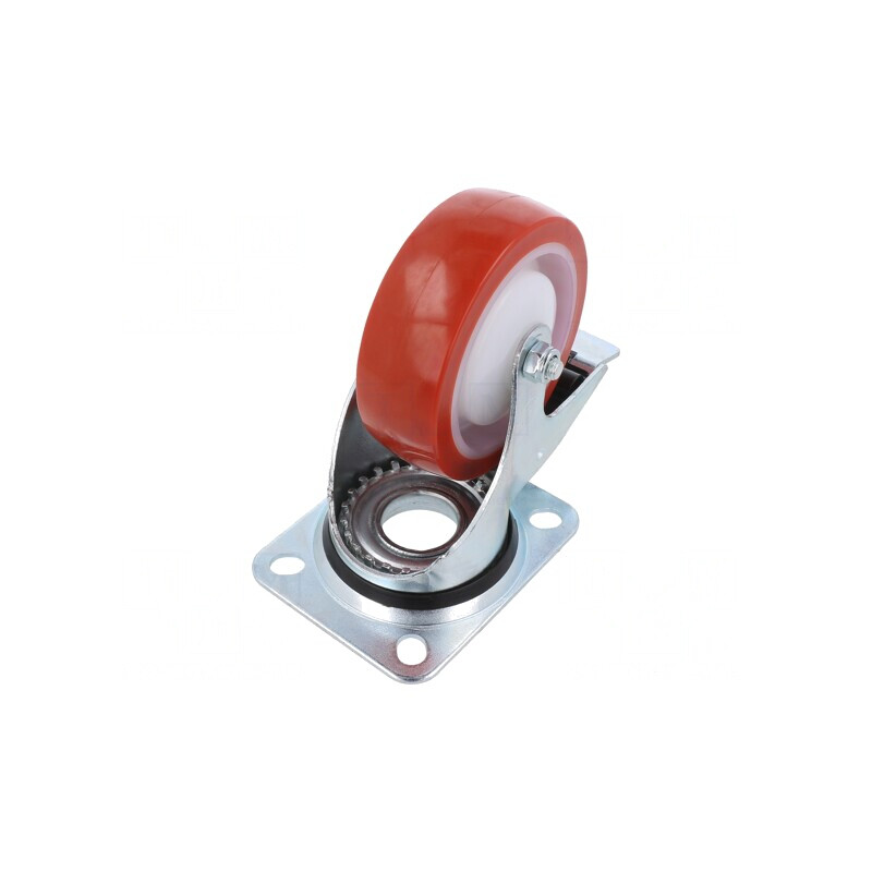 Roată de Transport Poliuretan 100mm 150kg | Electronic-mag.ro | Componente Electronice