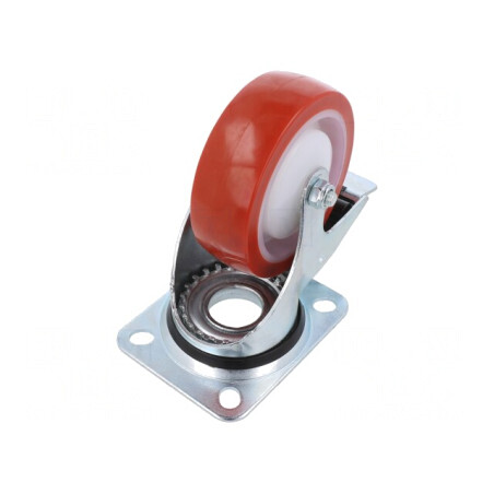 Roată de Transport Poliuretan 100mm 150kg | Electronic-mag.ro | Componente Electronice