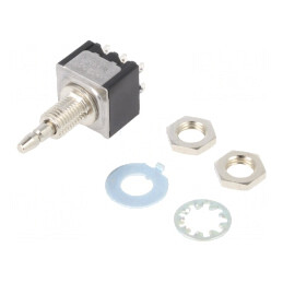 Comutator DPDT 3A/125VAC ON-(ON) | Electronic-mag.ro | Componente Electronice