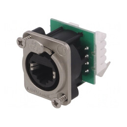 Soclu RJ45 etherCON Cat 5e Ecranat KRONE LSA-PLUS IDC | Electronic-mag.ro | Componente Electronice