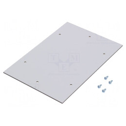 Placă montaj plastic gri deschis | Electronic-mag.ro | Componente Electronice