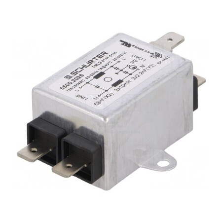 Filtru Anti-Interferențe 250VAC 68nF 2.2nF 10mH THT | Electronic-mag.ro | Componente Electronice