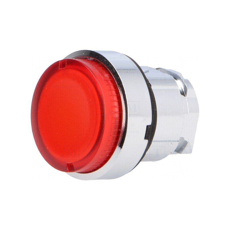 Comutator apăsare 22mm roșu stabilizat | Electronic-mag.ro | Componente Electronice