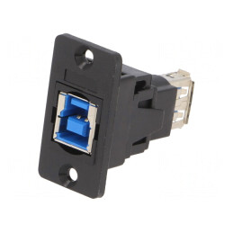 Adaptor USB 3.0 A la B Aurit SLIM | Electronic-mag.ro | Componente Electronice