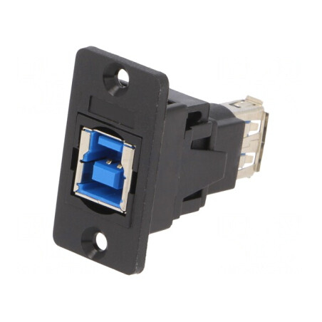 Adaptor USB 3.0 A la B Aurit SLIM | Electronic-mag.ro | Componente Electronice
