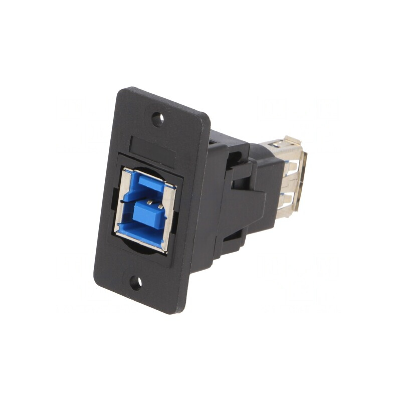 Adaptor USB 3.0 Aurit USB A la USB B Soclu Slim | Electronic-mag.ro | Componente Electronice Adaptor USB 3.0 Aurit USB A la USB B Soclu Slim | Electronic-mag.ro | Componente Electronice