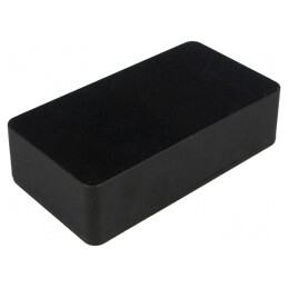 Carcasă universală aluminiu IP54 60x112x31mm 1590BBK | Electronic-mag.ro | Componente Electronice
