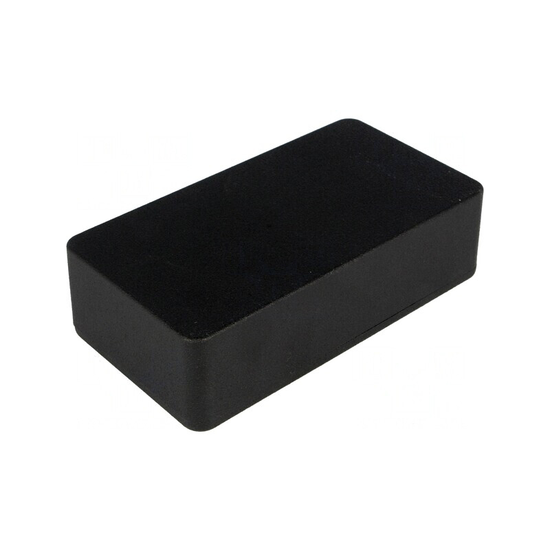 Carcasă universală aluminiu IP54 60x112x31mm 1590BBK | Electronic-mag.ro | Componente Electronice
