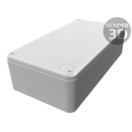 Carcasă universală aluminiu IP54 60x112x31mm 1590BCB | Electronic-mag.ro | Componente Electronice