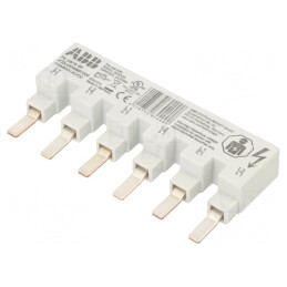 Bară colectoare 16mm2 2P 480VAC 80A 6 module