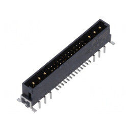 Conector PCB-PCB tată 32 pini har-flex Hybrid SMT/THT