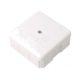 Cutie de conexiuni perete 87x87x39mm | Electronic-mag.ro | Componente Electronice