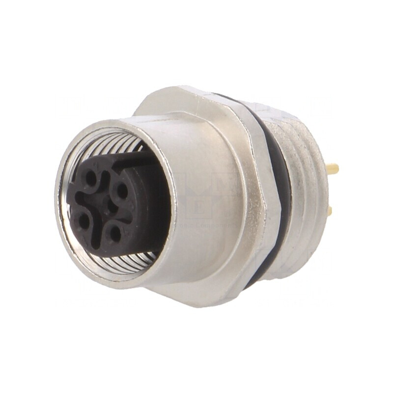 Soclu M12 4-PIN Mamă Ethernet pentru Panou THT | Electronic-mag.ro | Componente Electronice Soclu M12 4-PIN Mamă Ethernet pentru Panou THT | Electronic-mag.ro | Componente Electronice