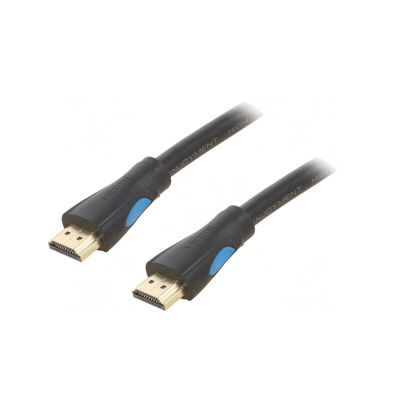 Cablu HDMI 1.4 Negru 8m | Electronic-mag.ro | Componente Electronice