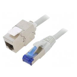 Prelungitor RJ45 3m Gri Cat6a | Electronic-mag.ro | Componente Electronice
