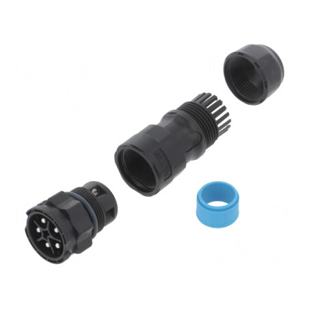 Conector circular tată cu șurub PIN 5 X-Lok | Electronic-mag.ro | Componente Electronice